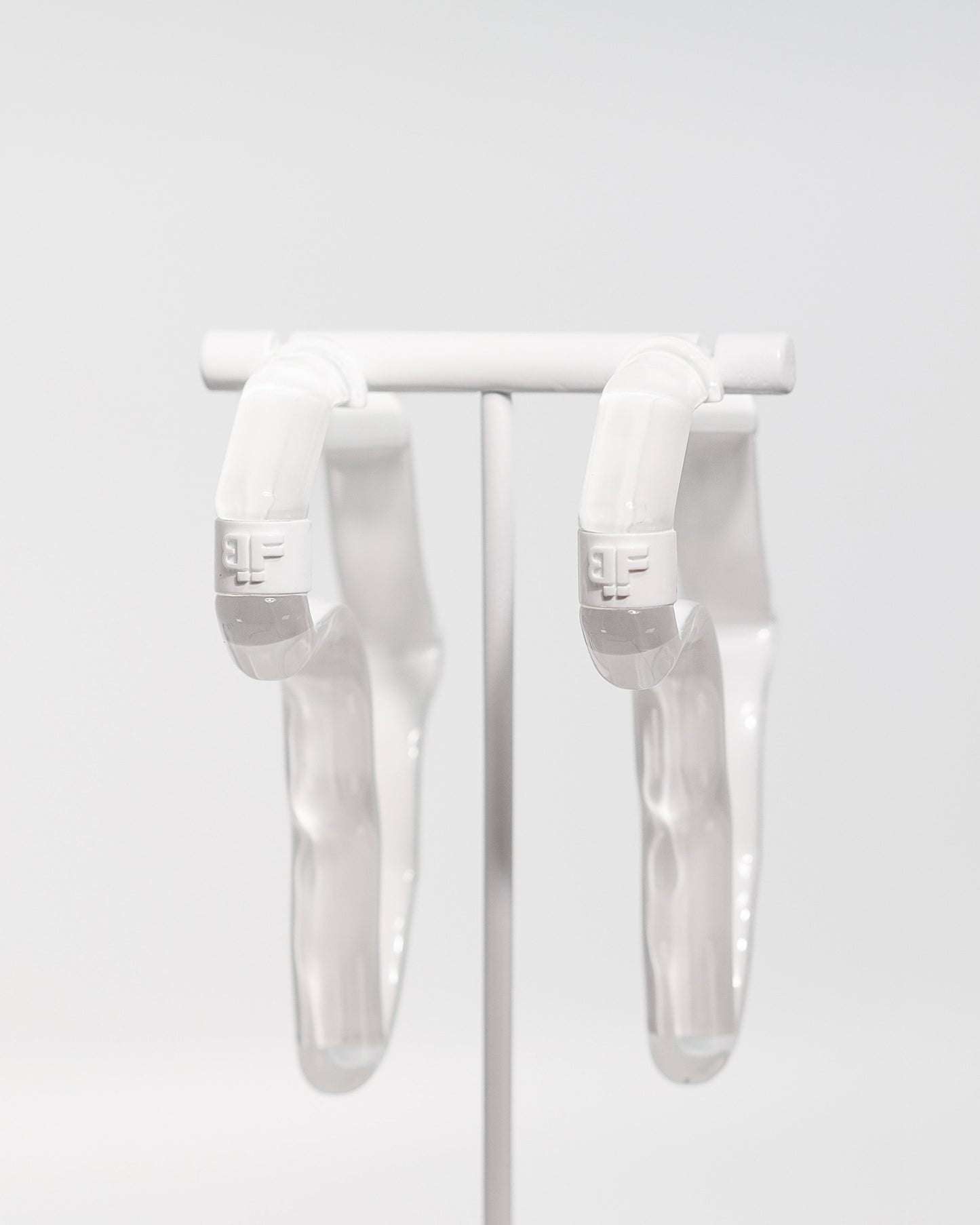 Peekaboo Africa Lucite Hoops