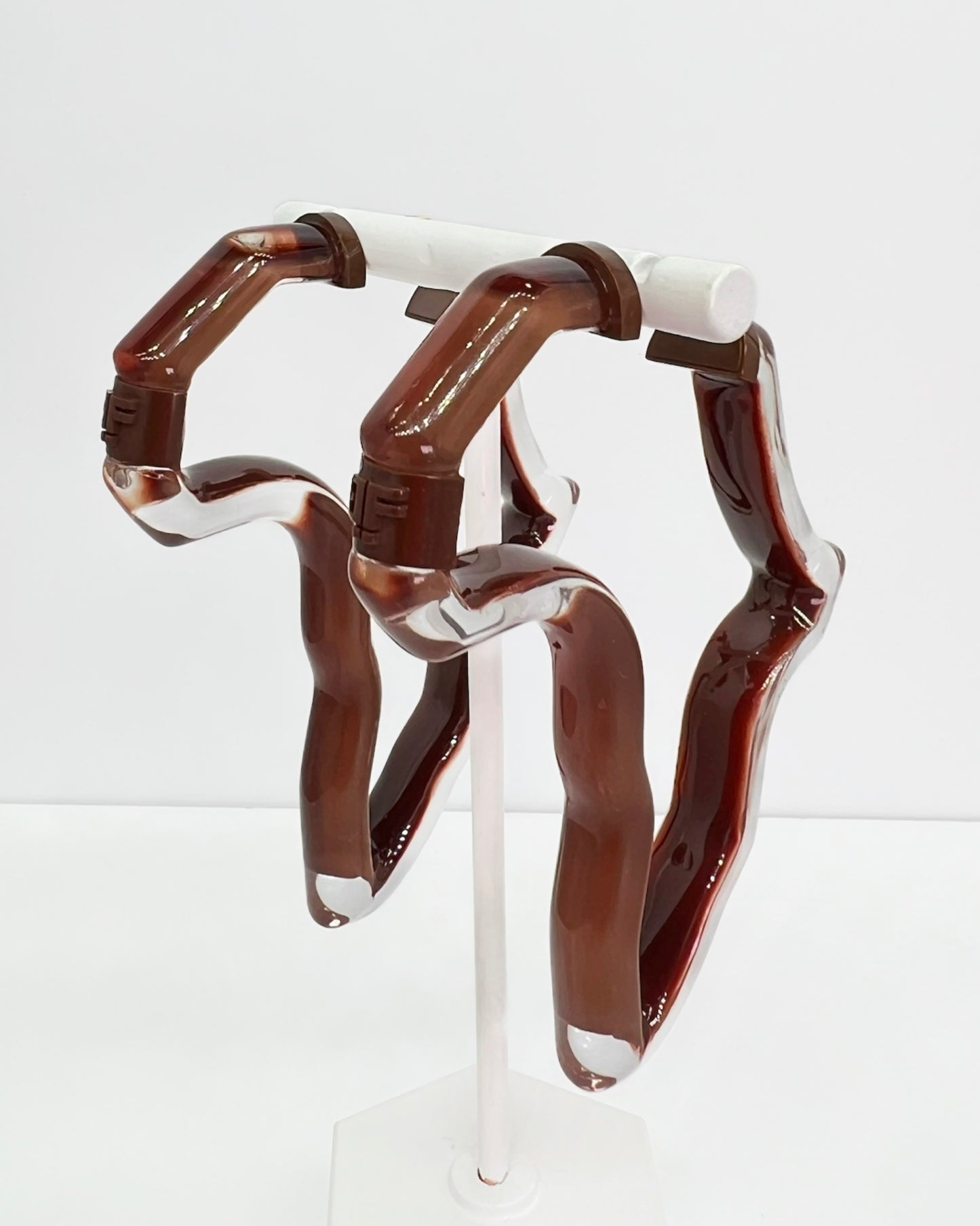 Peekaboo Africa Lucite Hoops