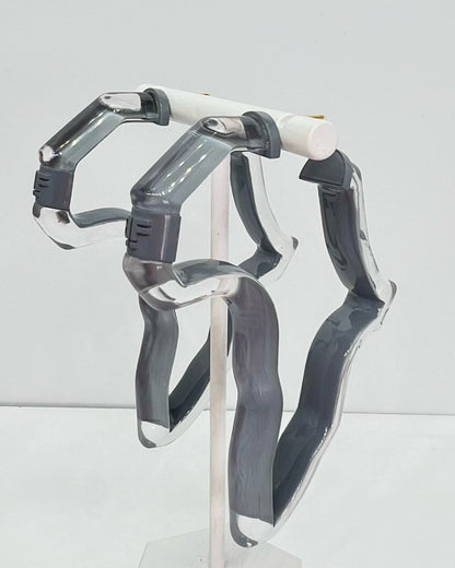 Peekaboo Africa Lucite Hoops