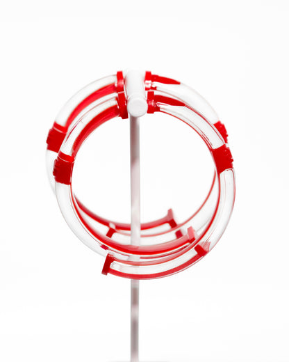 PRE-ORDER: Peekaboo Lucite Two-Sided Hoops