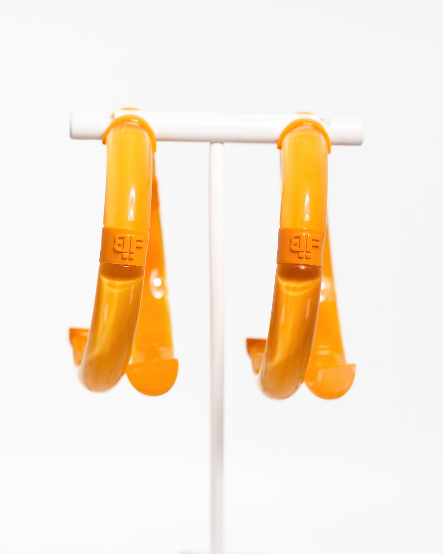 PRE-ORDER: Peekaboo Lucite Two-Sided Hoops