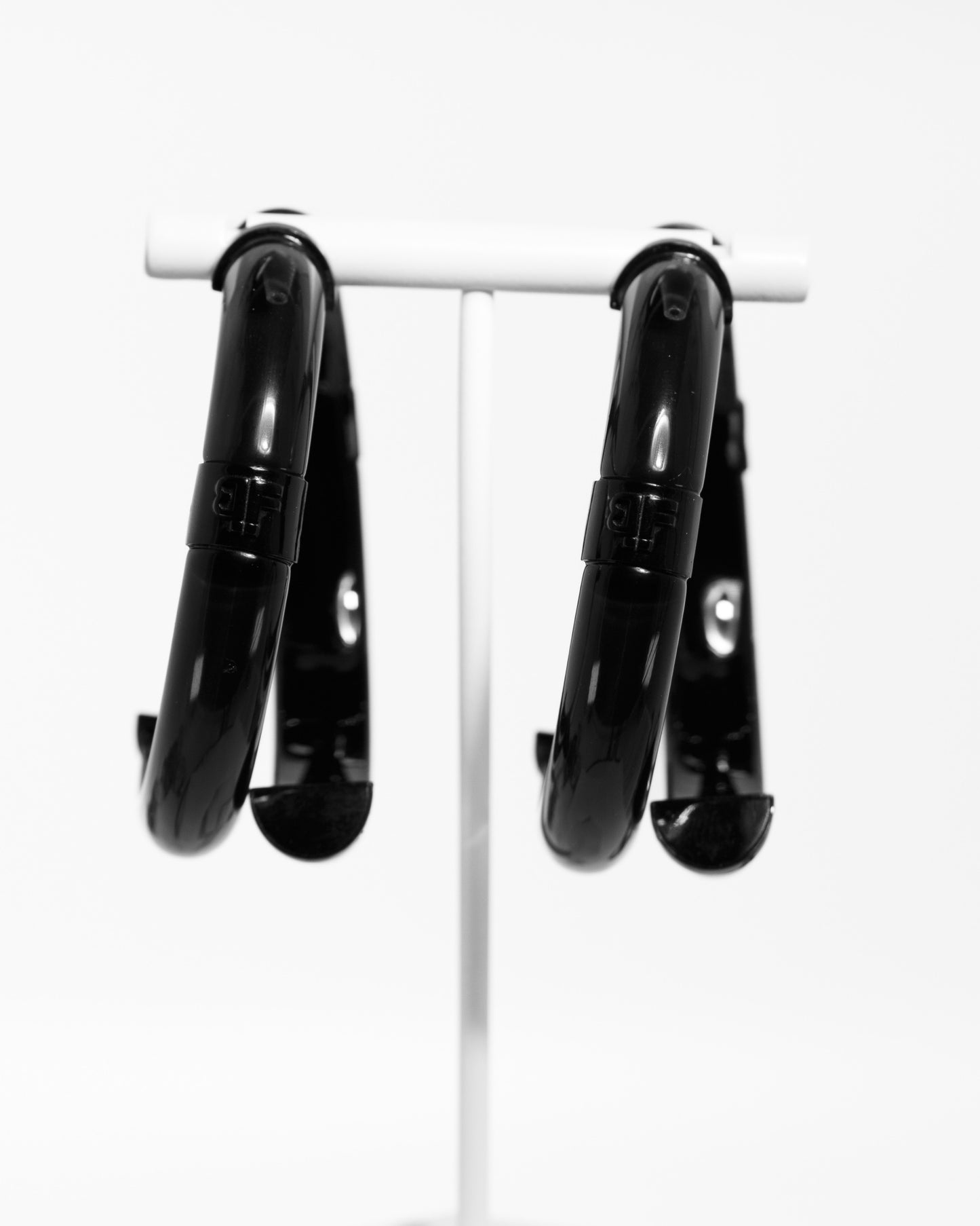 PRE-ORDER: Peekaboo Lucite Two-Sided Hoops